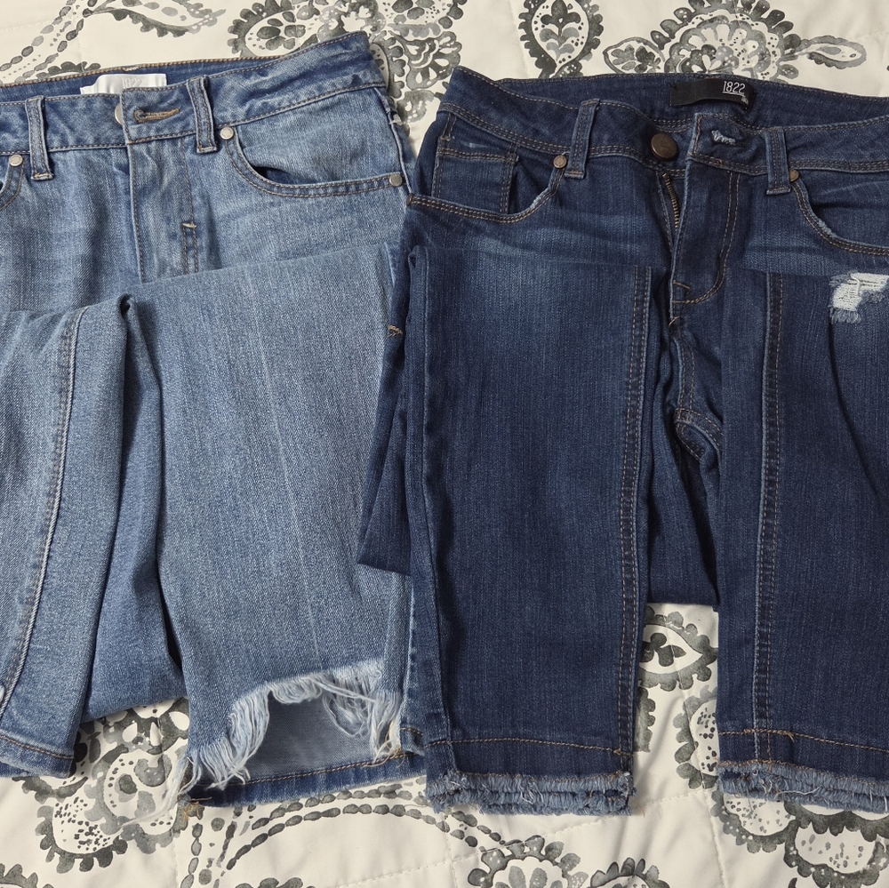 Pair 1822 Denim For $15 - Light & Dark Wash